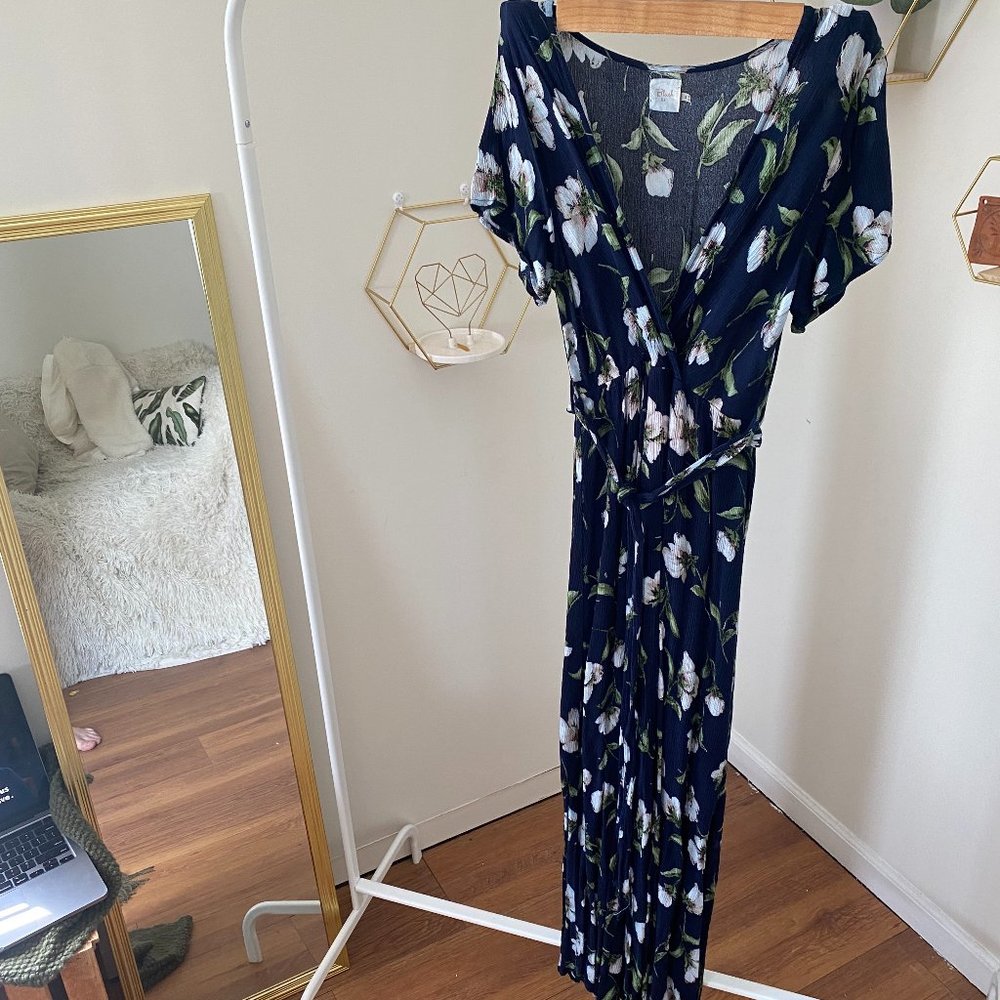 Navy Blue Summer Dress